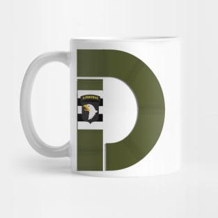 101st Airborne Screaming Eagles on D-Day Stripes Mug